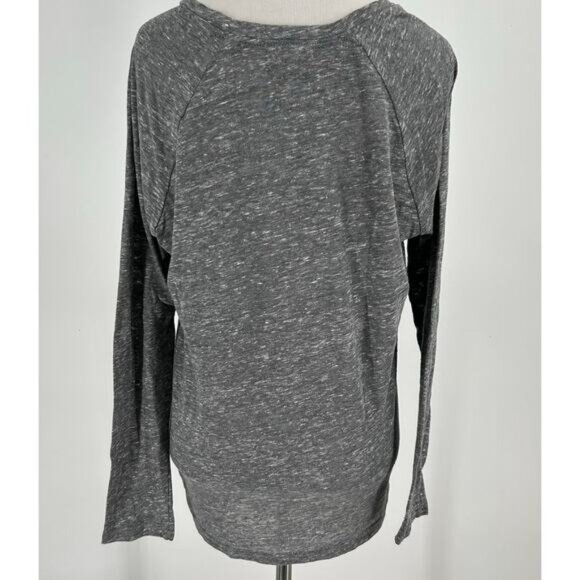 Sundry Grey Long Sleeve Top with Stars Size 1 / Small - Picture 3 of 9
